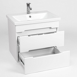 Viant Мебель для ванной Марсель 50 подвесная белая – фотография-7